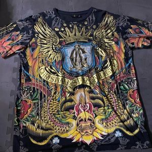 christian audigier t shirt
